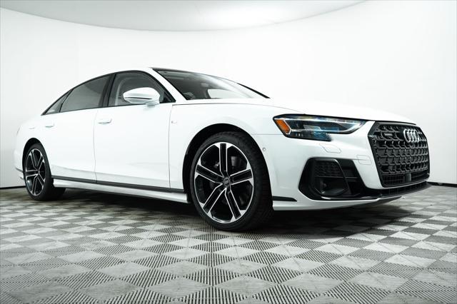 new 2025 Audi A8 car, priced at $100,585