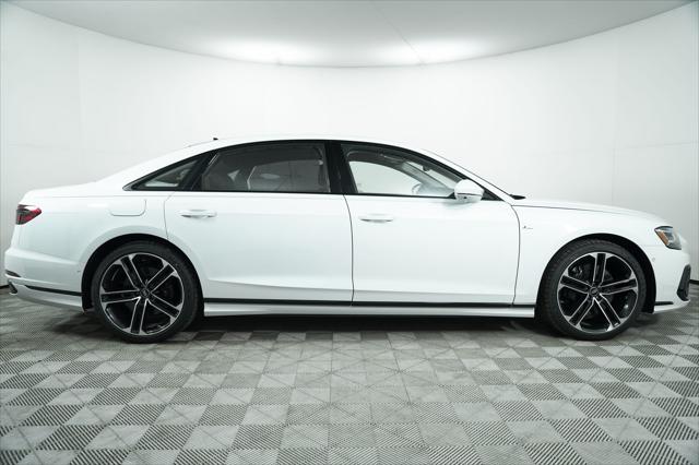 new 2025 Audi A8 car, priced at $100,585