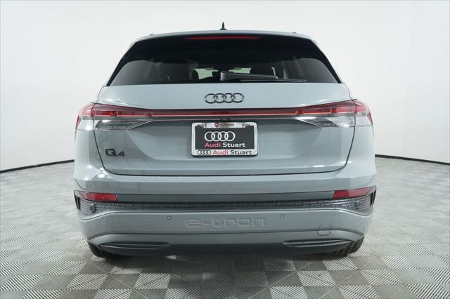 new 2025 Audi Q4 e-tron car, priced at $54,990