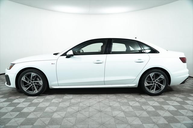 new 2025 Audi A4 car, priced at $48,075