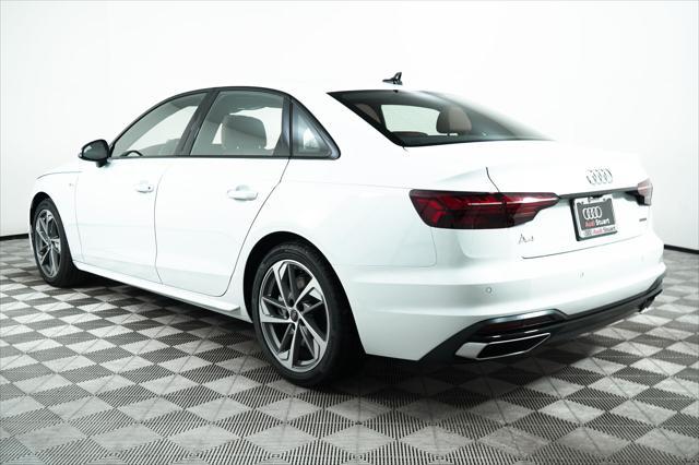 new 2025 Audi A4 car, priced at $48,075