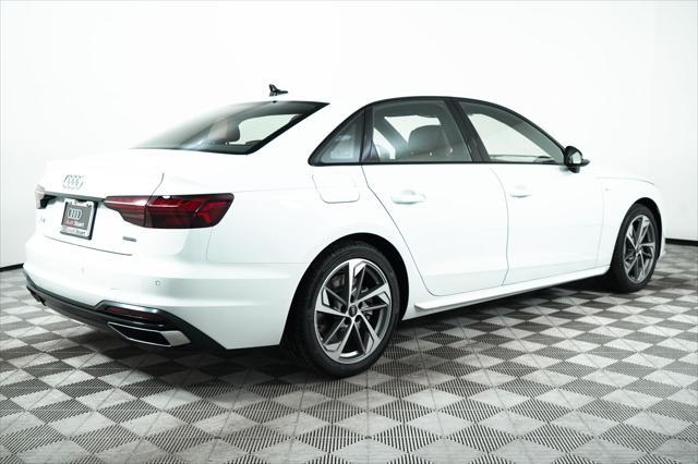 new 2025 Audi A4 car, priced at $48,075