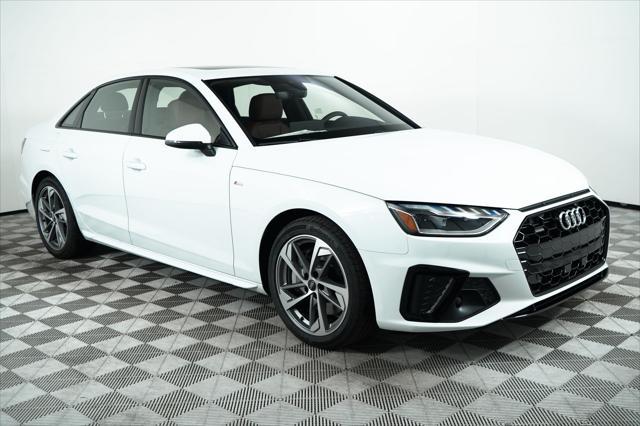 new 2025 Audi A4 car, priced at $48,075