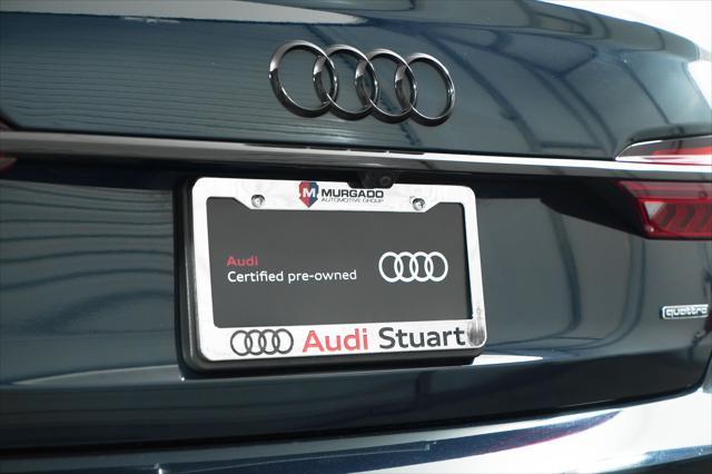used 2022 Audi A6 car, priced at $38,000