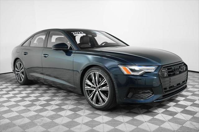used 2022 Audi A6 car, priced at $38,000