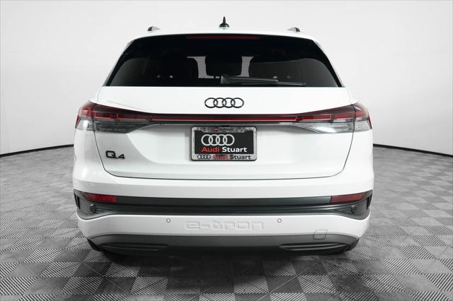 new 2025 Audi Q4 e-tron car, priced at $55,165