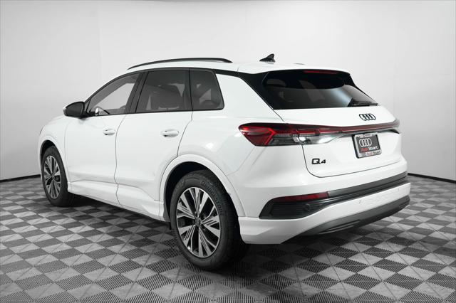 new 2025 Audi Q4 e-tron car, priced at $55,165
