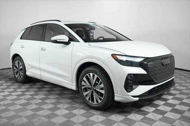 new 2025 Audi Q4 e-tron car, priced at $55,165
