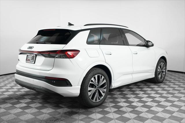 new 2025 Audi Q4 e-tron car, priced at $55,165
