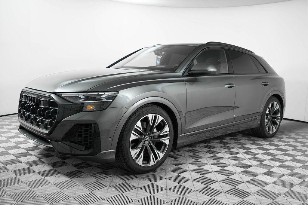 new 2025 Audi Q8 car, priced at $88,595