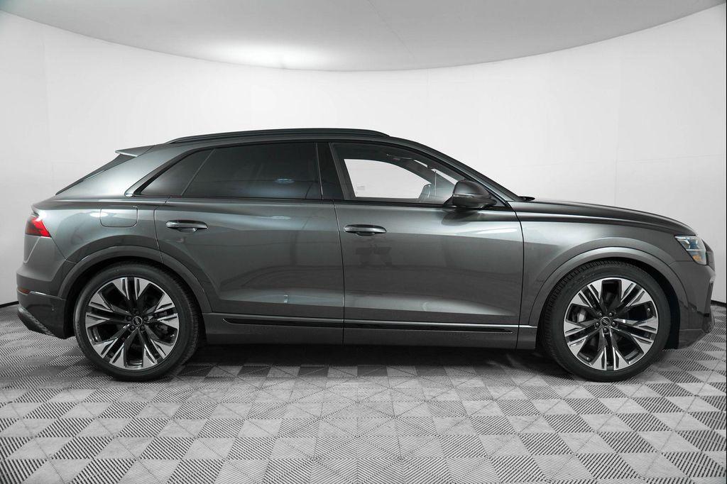 new 2025 Audi Q8 car, priced at $88,595