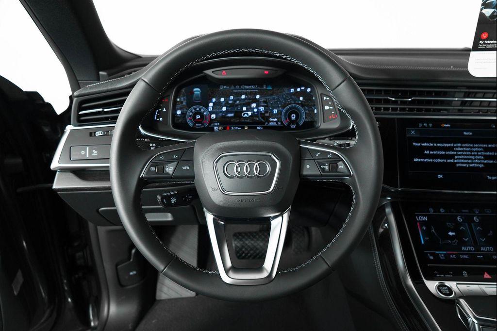 new 2025 Audi Q8 car, priced at $88,595