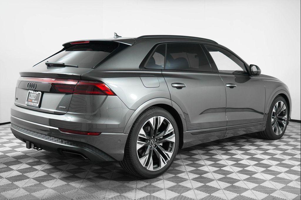 new 2025 Audi Q8 car, priced at $88,595