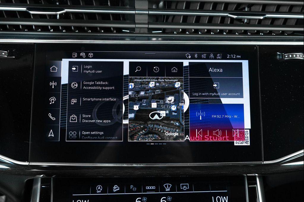 new 2025 Audi Q8 car, priced at $88,595