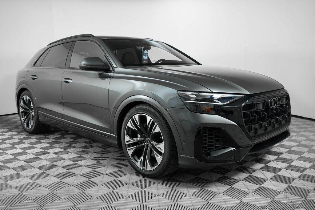 new 2025 Audi Q8 car, priced at $88,595