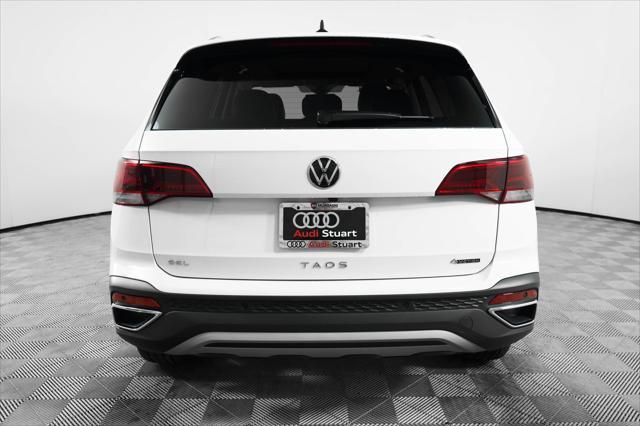 used 2024 Volkswagen Taos car, priced at $29,500