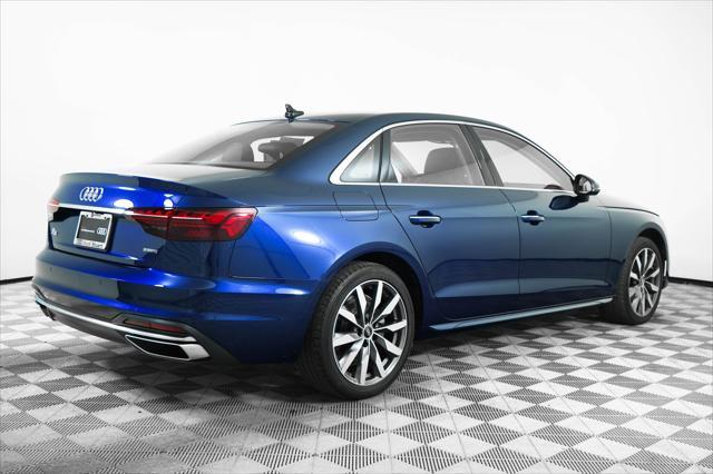 used 2022 Audi A4 car, priced at $28,500