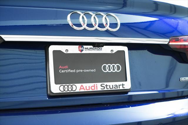 used 2022 Audi A4 car, priced at $28,500