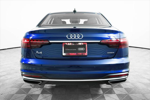 used 2022 Audi A4 car, priced at $28,500