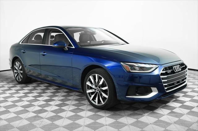 used 2022 Audi A4 car, priced at $28,500