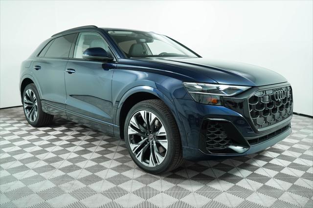 new 2025 Audi Q8 car, priced at $85,215