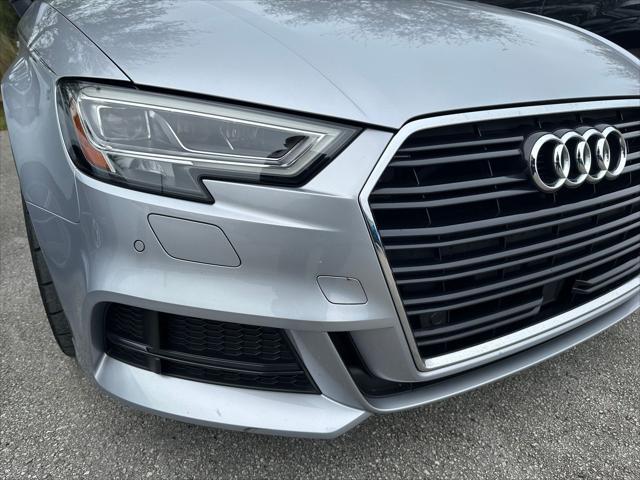 used 2018 Audi A3 car, priced at $17,500