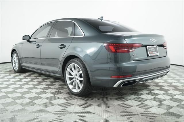 used 2019 Audi A4 car, priced at $20,000