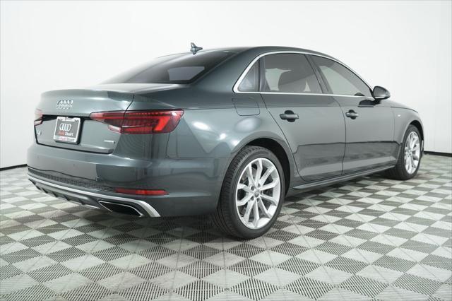 used 2019 Audi A4 car, priced at $20,000