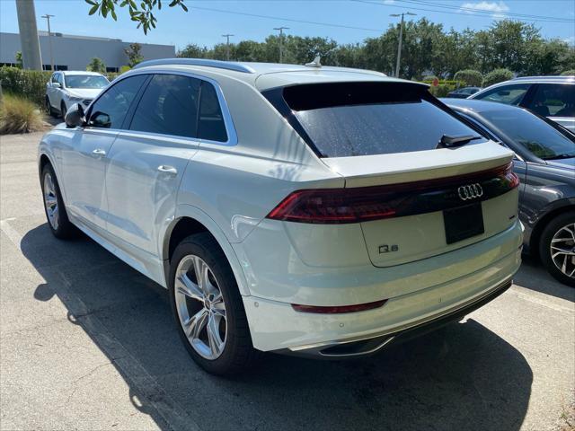 used 2022 Audi Q8 car, priced at $48,500