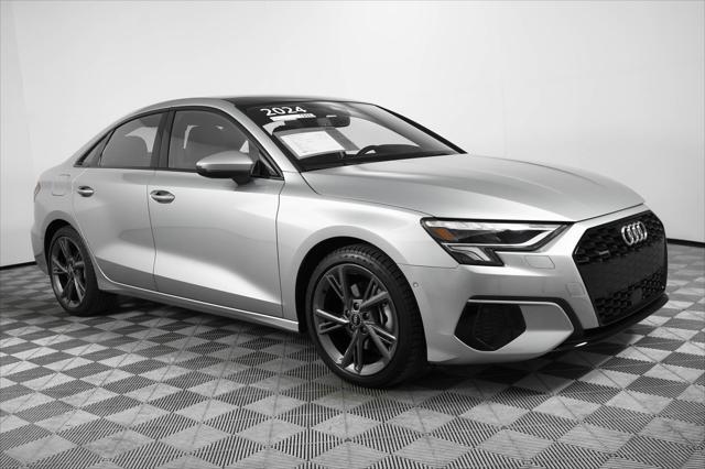 used 2024 Audi A3 car, priced at $28,000