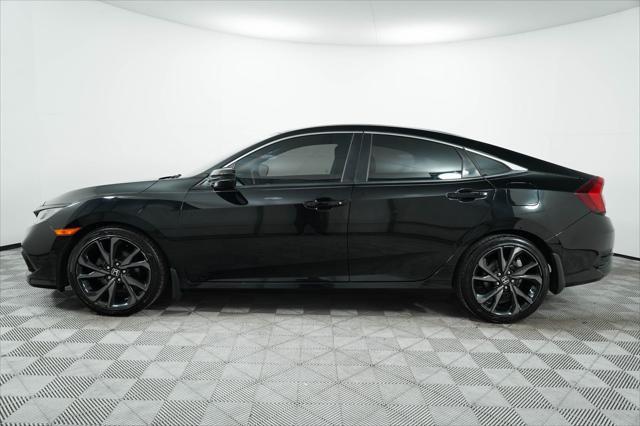 used 2019 Honda Civic car, priced at $18,500