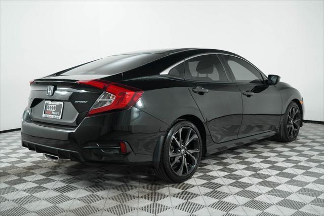 used 2019 Honda Civic car, priced at $18,500