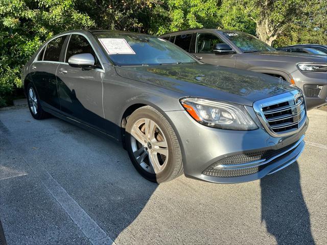 used 2018 Mercedes-Benz S-Class car, priced at $33,500