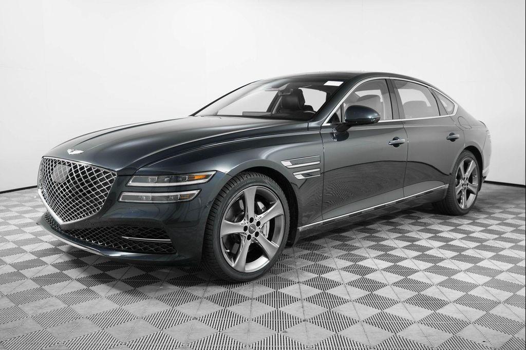 used 2021 Genesis G80 car, priced at $35,000