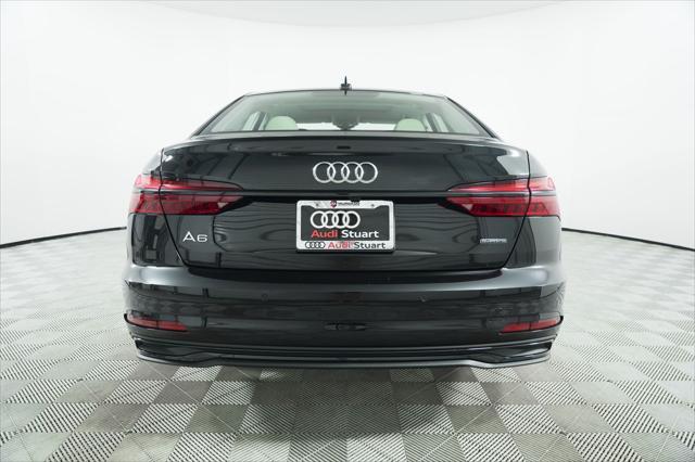 new 2025 Audi A6 car, priced at $63,015