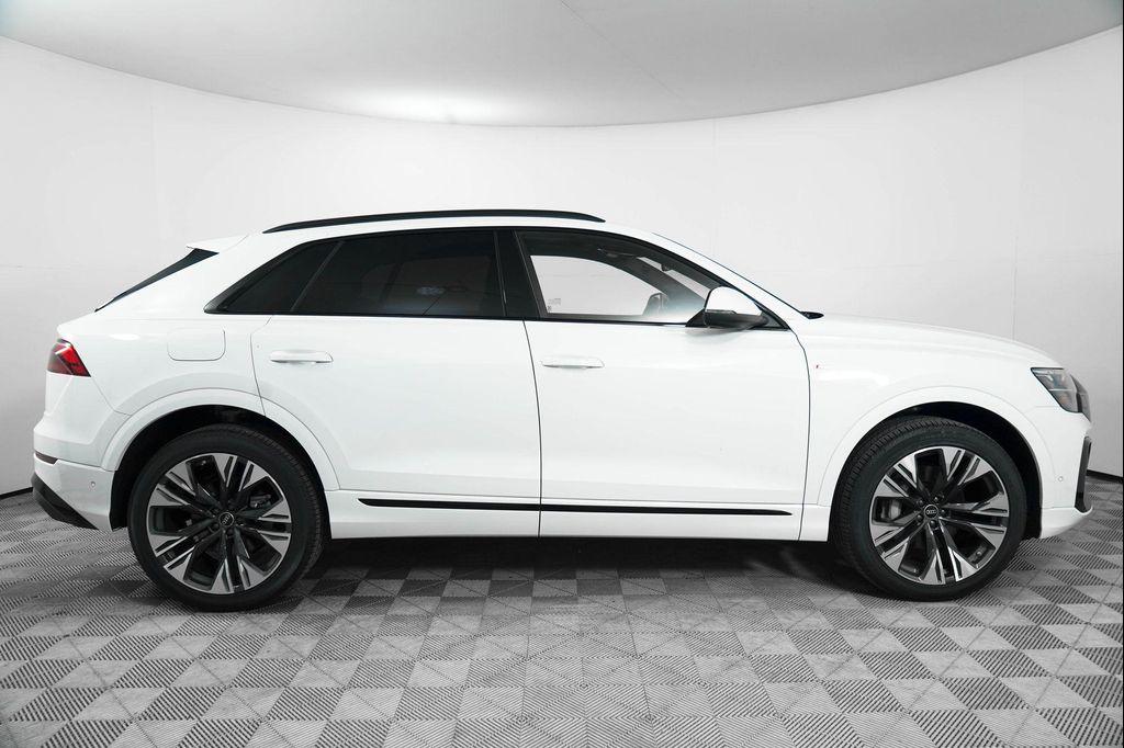 new 2025 Audi Q8 car, priced at $85,215