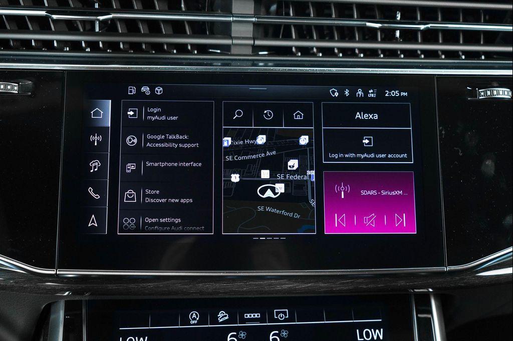 new 2025 Audi Q8 car, priced at $85,215