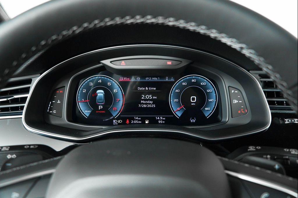 new 2025 Audi Q8 car, priced at $85,215