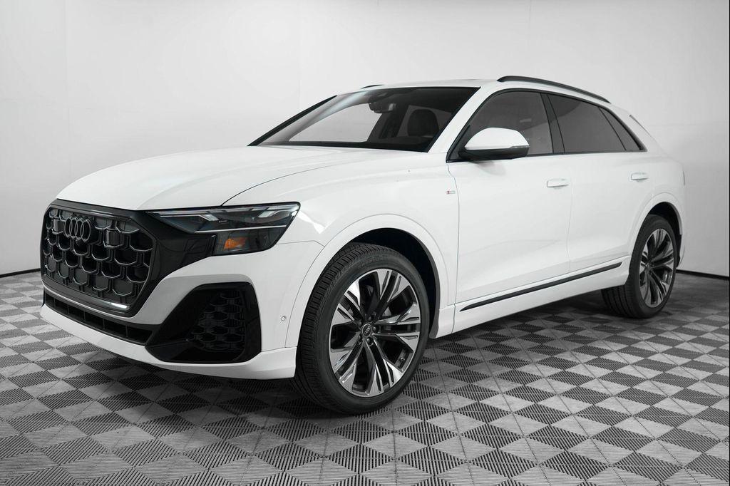 new 2025 Audi Q8 car, priced at $85,215