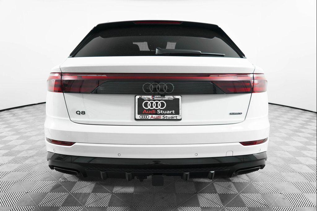 new 2025 Audi Q8 car, priced at $85,215