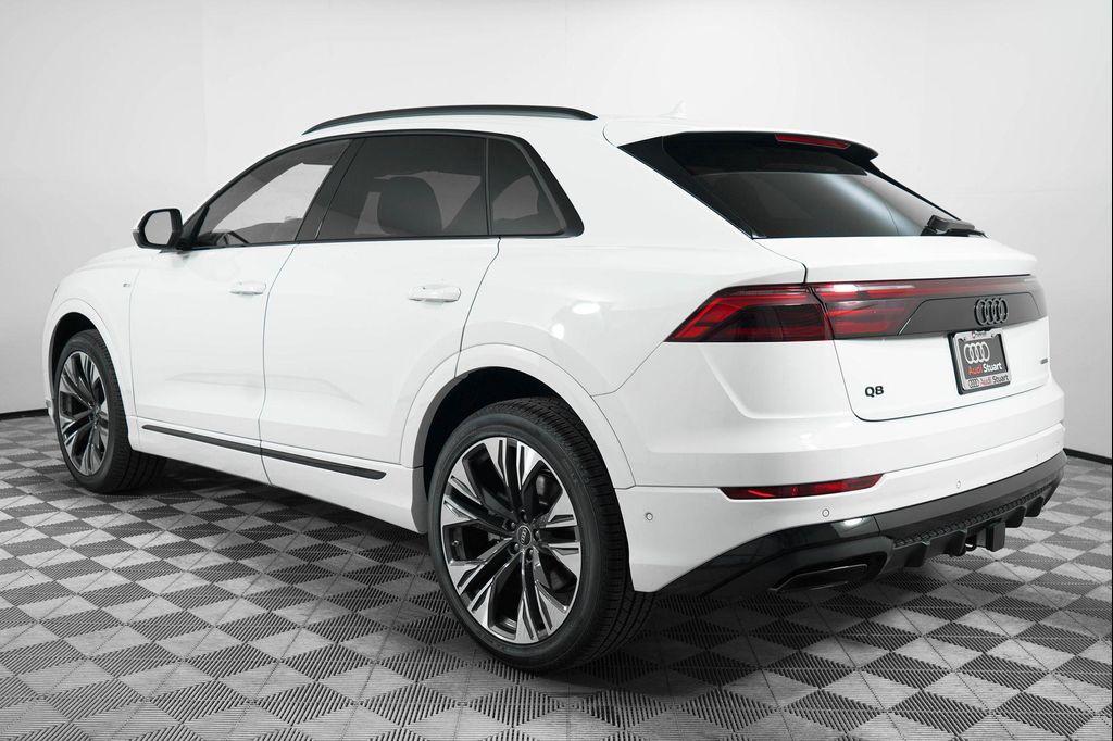 new 2025 Audi Q8 car, priced at $85,215