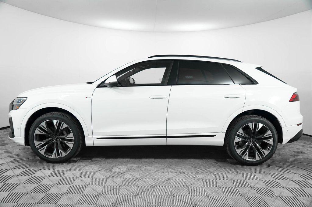 new 2025 Audi Q8 car, priced at $85,215