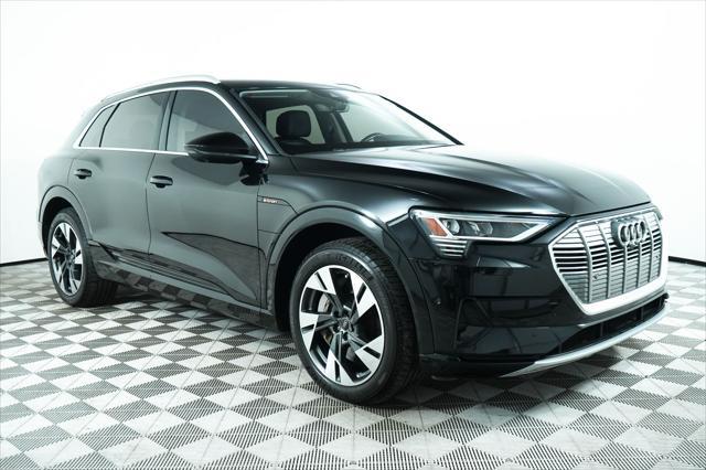 used 2021 Audi e-tron car, priced at $28,000