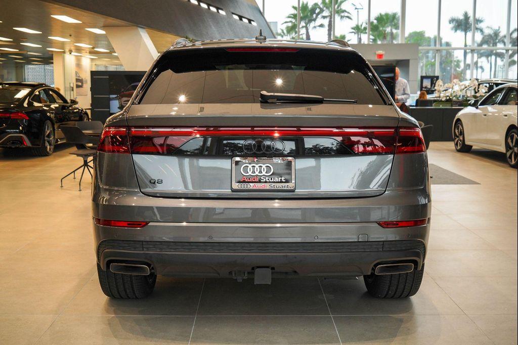 new 2025 Audi Q8 car, priced at $84,465