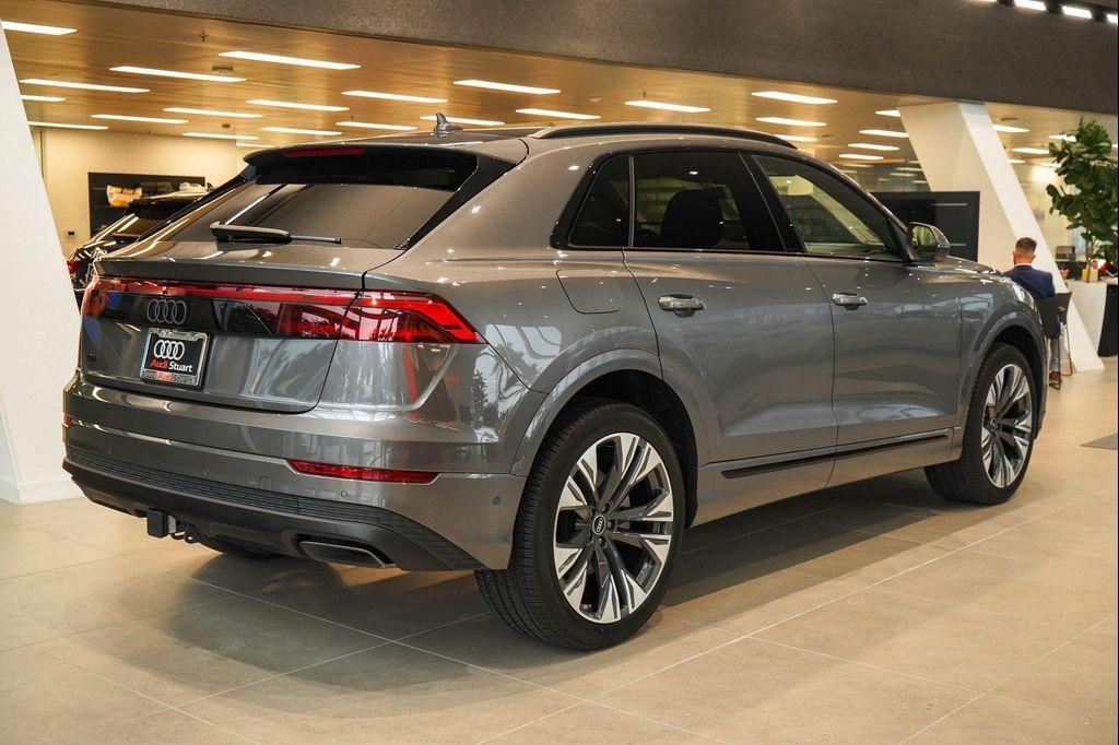 new 2025 Audi Q8 car, priced at $84,465