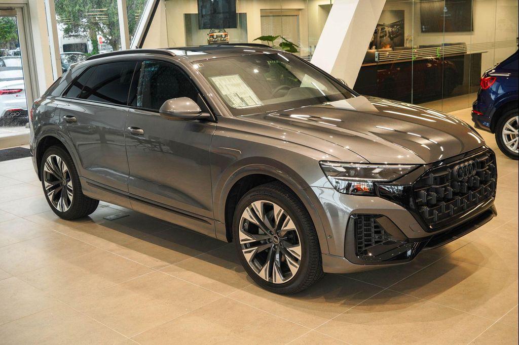 new 2025 Audi Q8 car, priced at $84,465