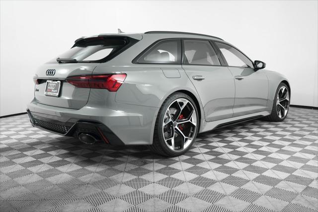 new 2025 Audi RS 6 Avant car, priced at $151,700