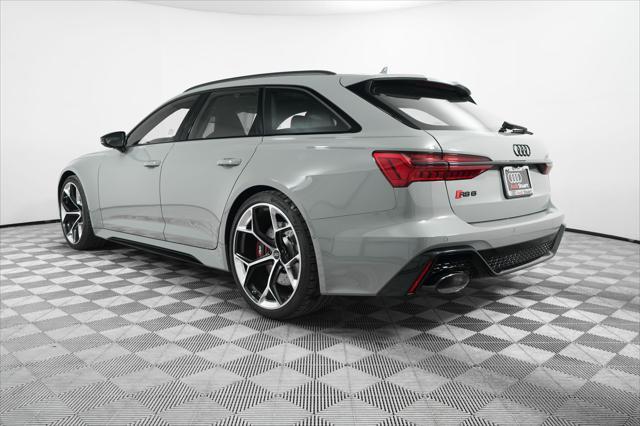 new 2025 Audi RS 6 Avant car, priced at $151,700