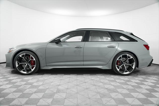 new 2025 Audi RS 6 Avant car, priced at $151,700