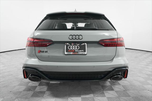 new 2025 Audi RS 6 Avant car, priced at $151,700